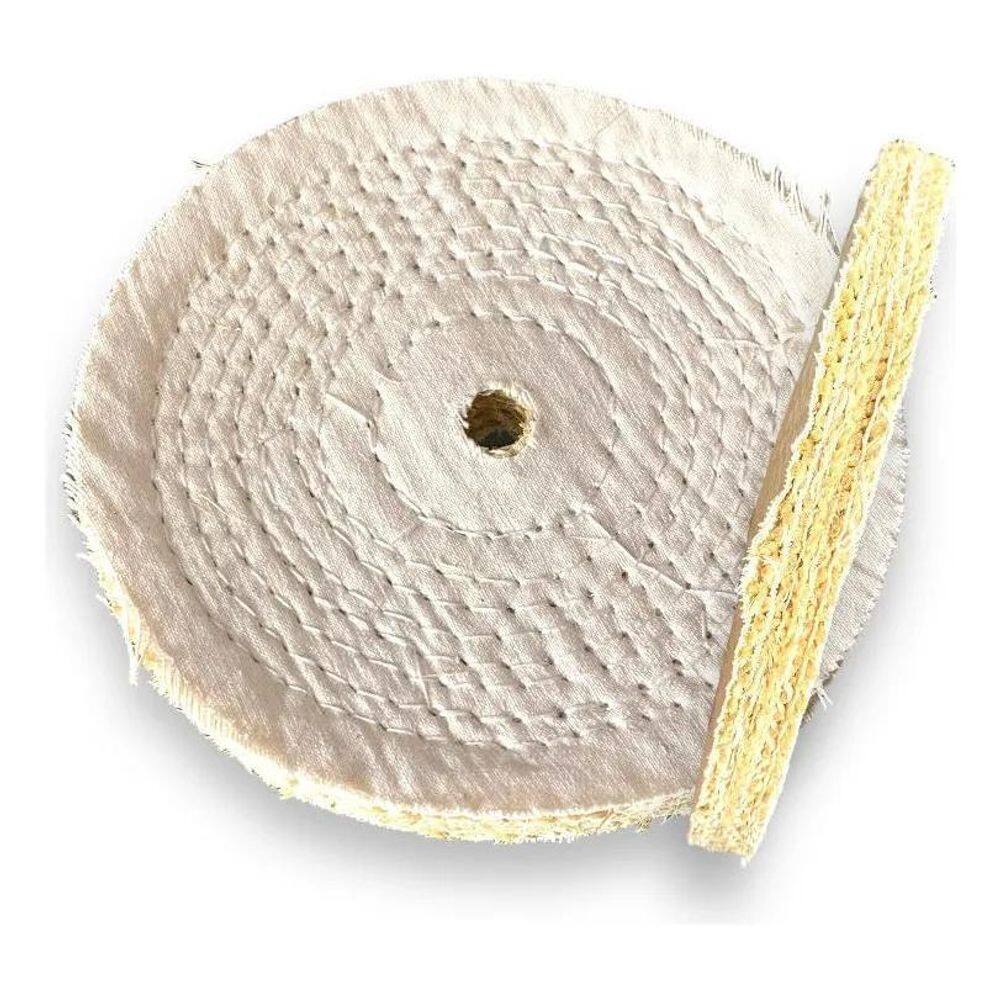 10X Roda Transisal Algodão 200Mm Polimento Abrasivo Cm