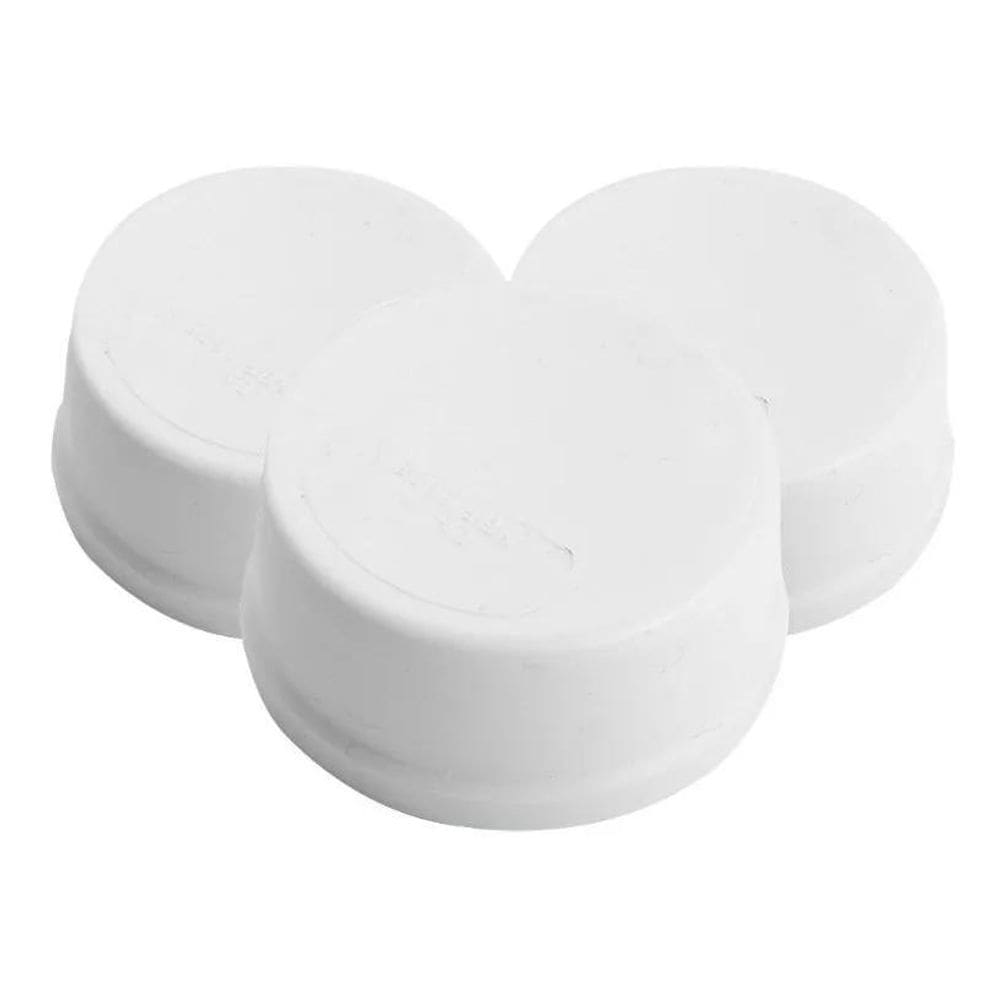10X Cap Tampão Branco Esgoto Pvc Dn150  150Mm