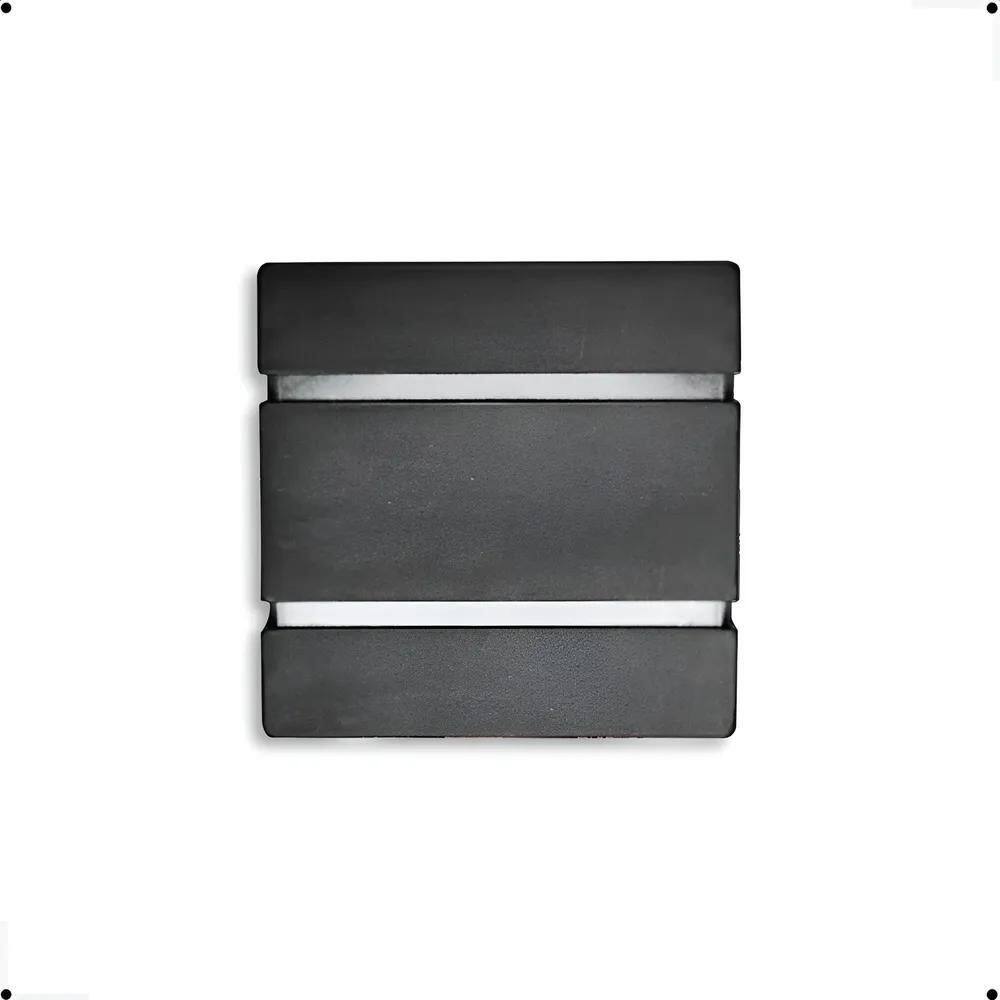 10X Arandela Luminária Slim 2 Frisos Interna E Externa Led