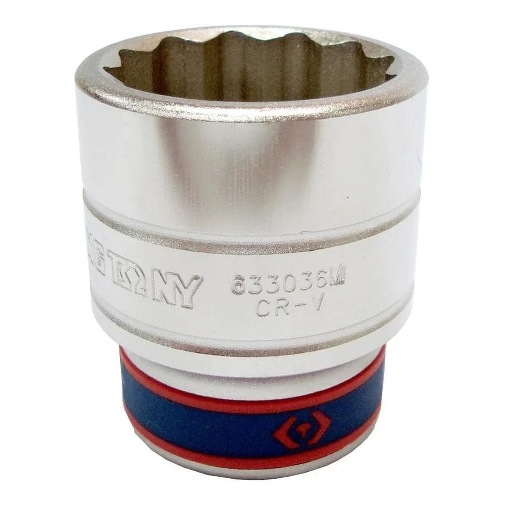 10X Soquete Estriado 36Mm 633036 King Tony Homocinetica Pol