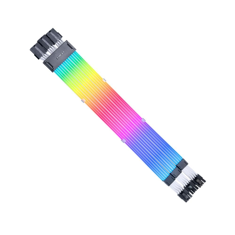Cabo de alimentação Lian Li Strimer Wireless 3x8 pinos com RGB