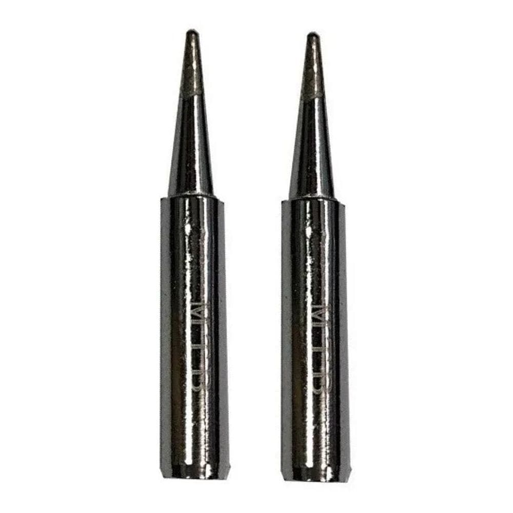 10X 2 Pontas Cônicas 1,0Mm Do Ferro Estação Solda Hikari Hk