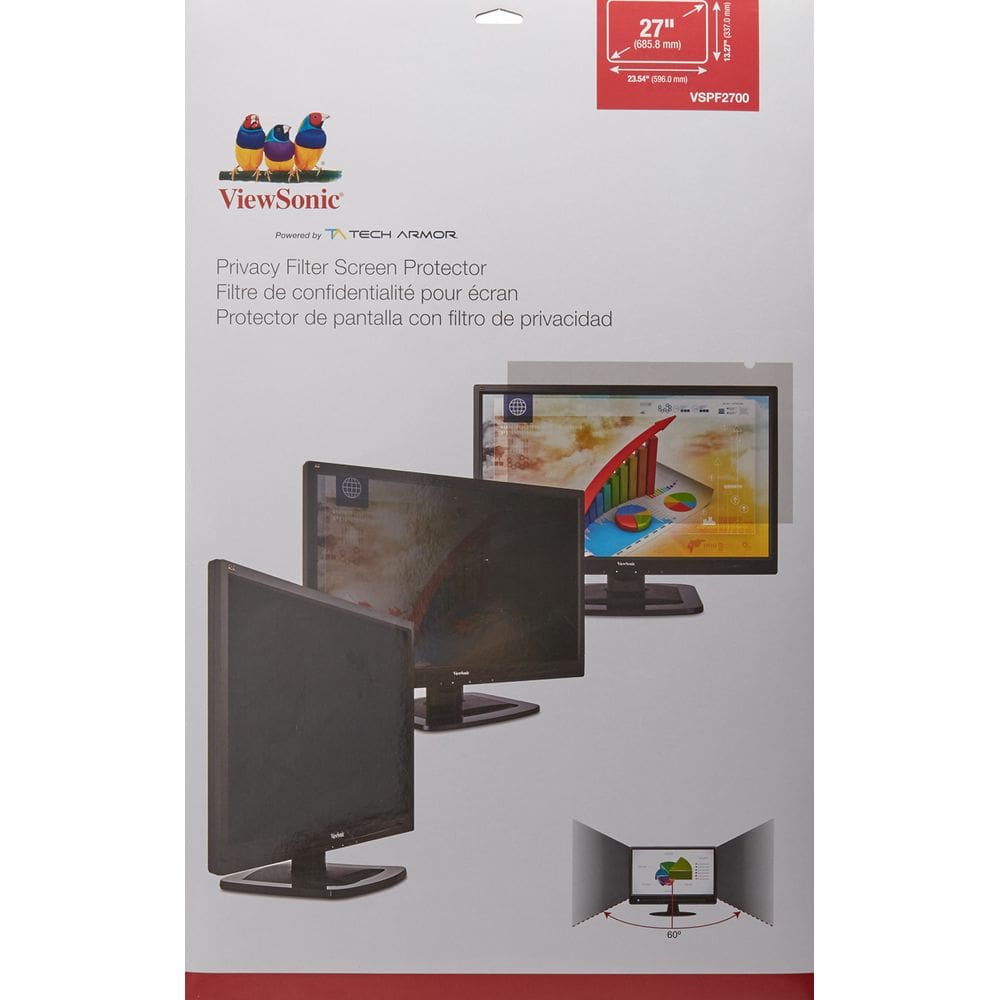 Protetor de tela com filtro de privacidade ViewSonic VSPF2700 27”