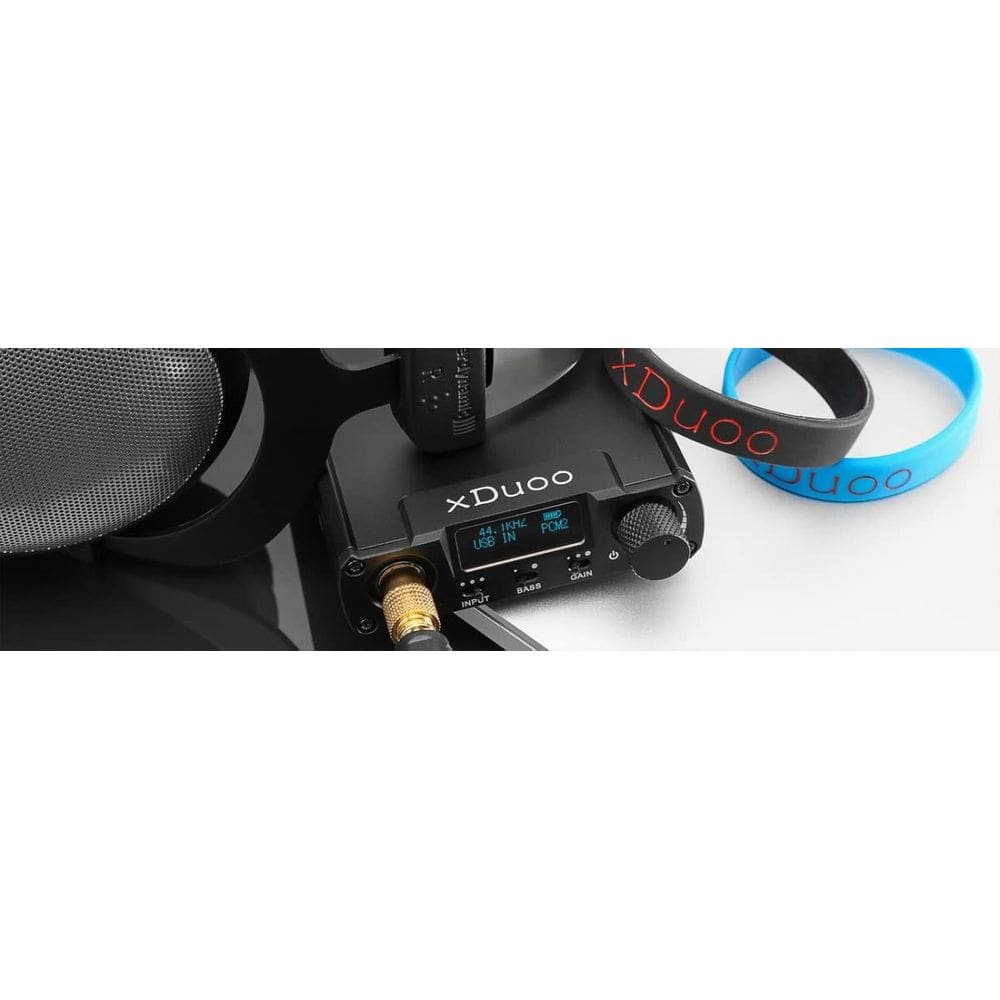 Leitor MP3 xDuoo XD-05 DAC e amplificador portátil preto prateado