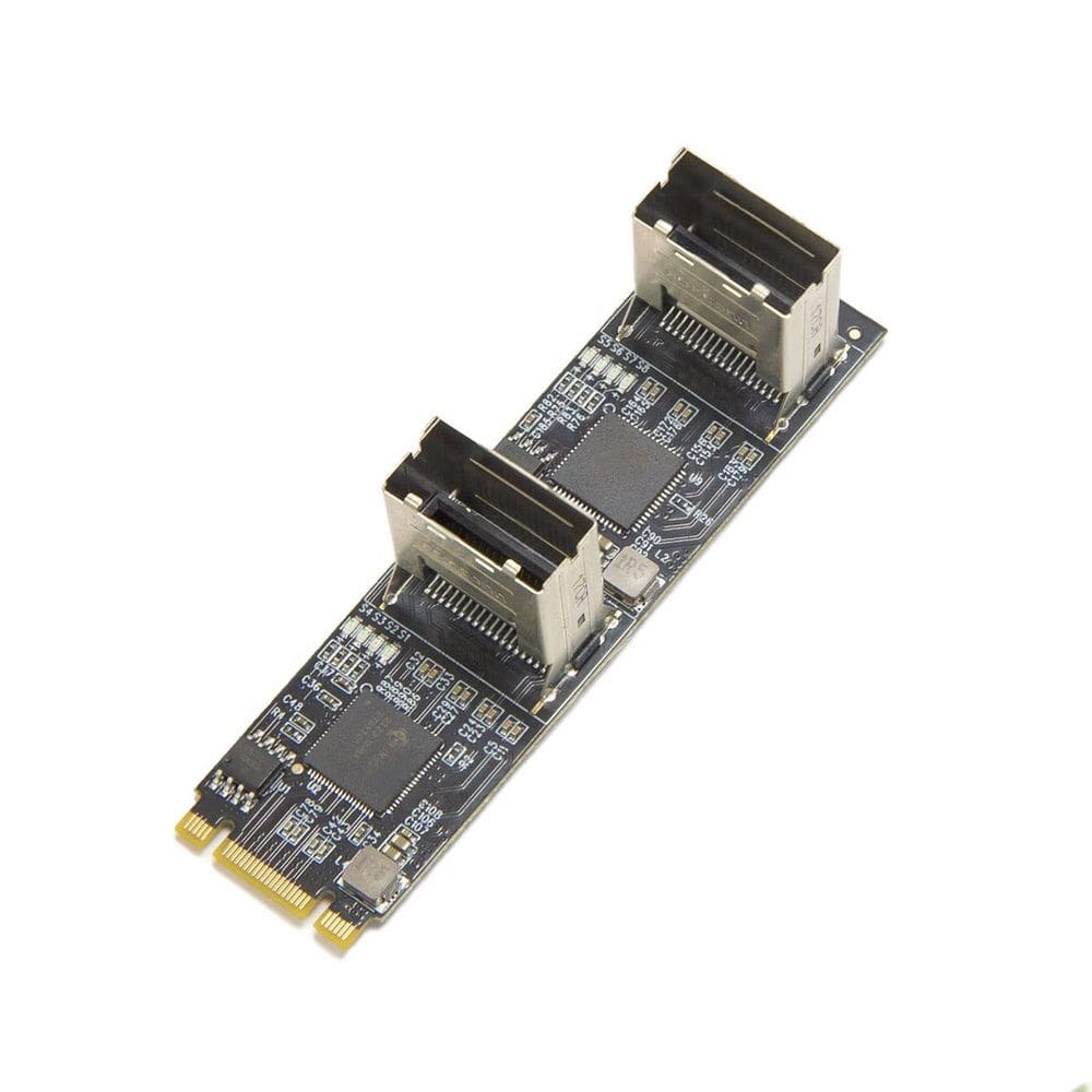 Adaptador IO CREST 8 portas não RAID SATA III de 6 Gbp/s para M.2