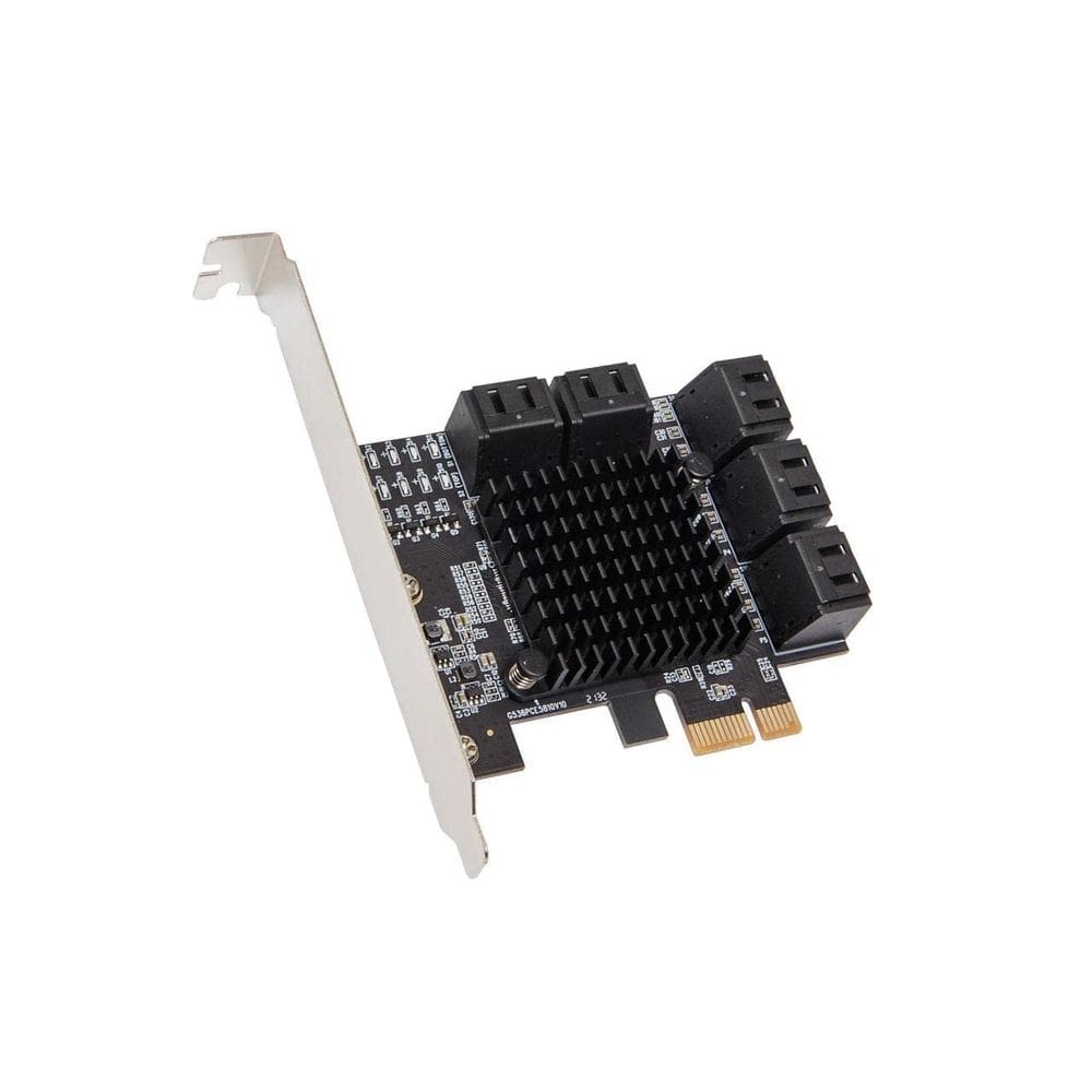 Placa de entrada/saída IO CREST SY-PEX40167 10 portas SATA III