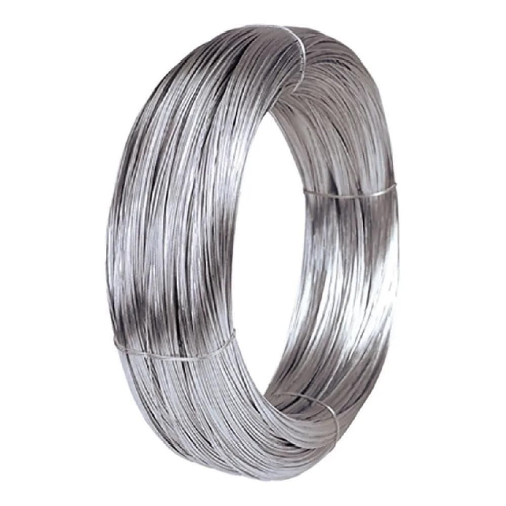 10X Arame Galvanizado Nº20 Bwg 20 Fio 0,89Mm Liso 1Kg 200 M