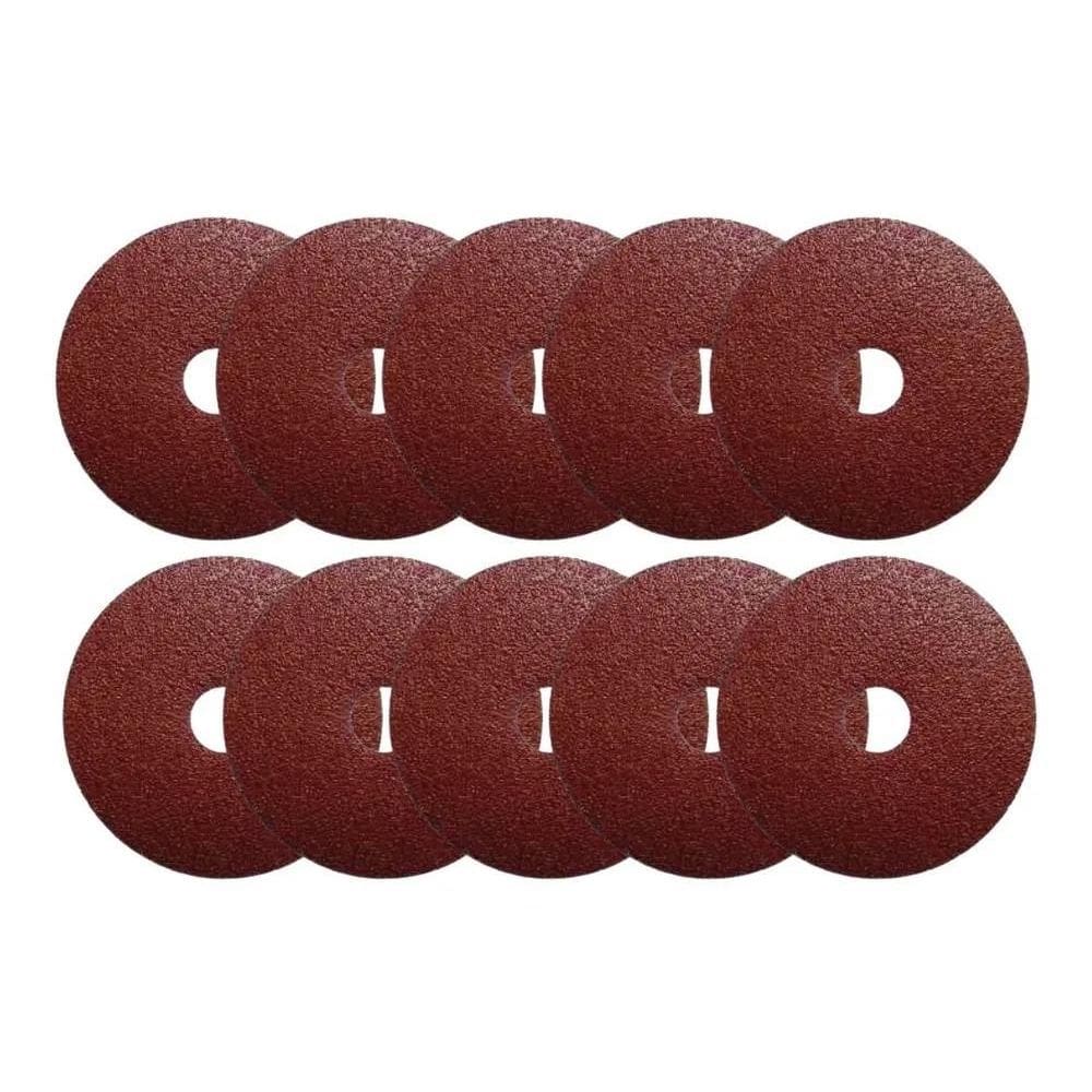 10X Kit 10 Disco Lixa Metal Madeira Alo 115Mm 4.1/2