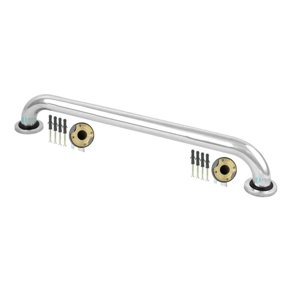 10X Barra De Apoio 30 Cm Alça Banheiro Corrimão Suporte Ido