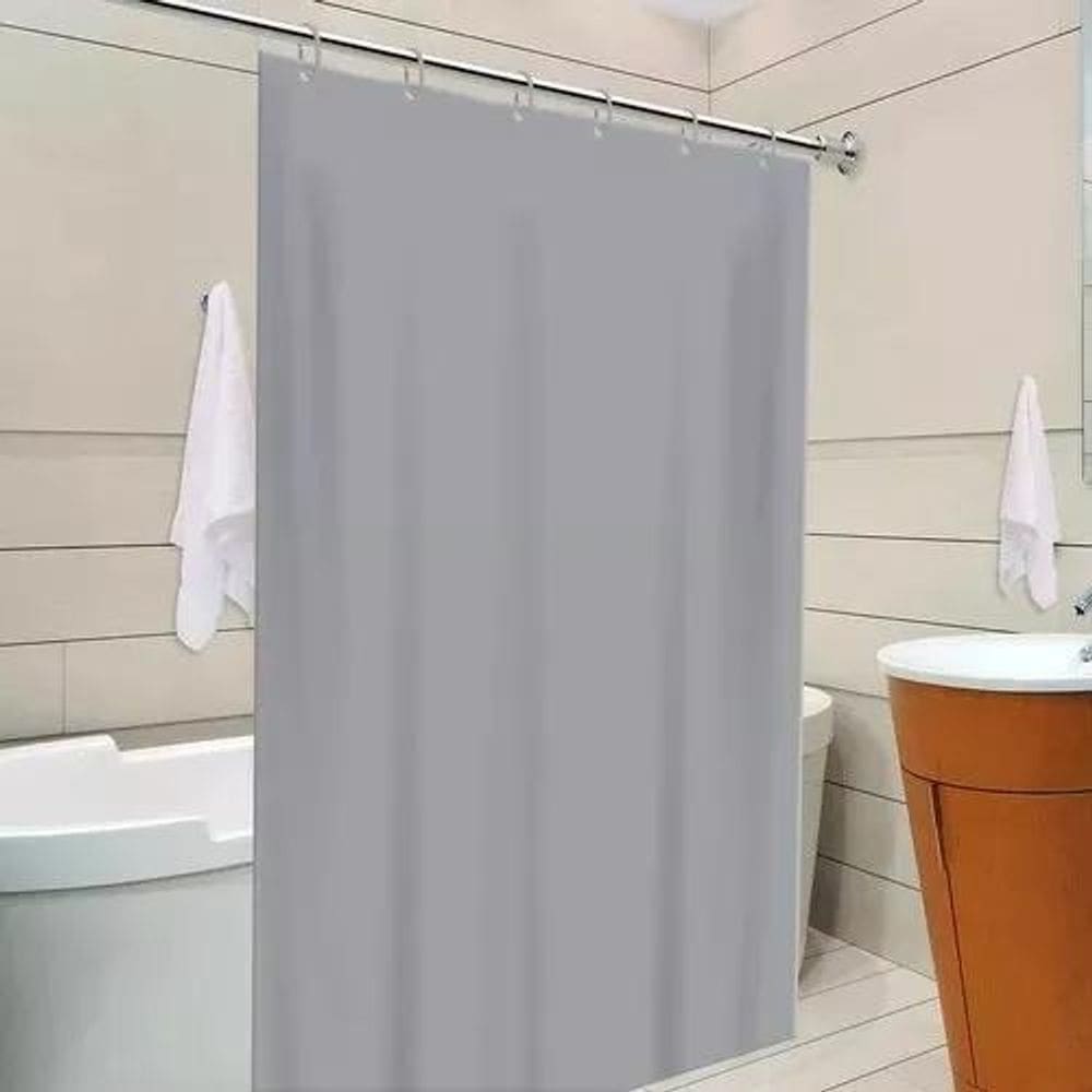 10X Cortina Box De Banheiro Antimofo Lavável 1,38M X 1,98 C