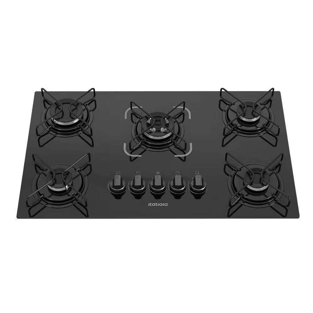 Fogão Cooktop Itatiaia Essencial 5 Bocas Acendimento Automático