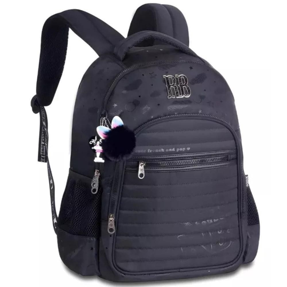 Mochila De Costas Rebecca Bonbon Nylon Holográfico Rb24588
