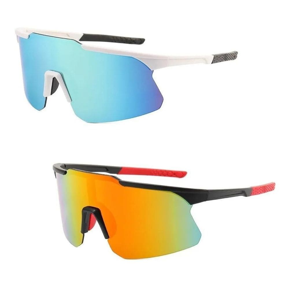10X Kit 2 Óculos Esportivo Ciclismo Beach Tennis Proteção U