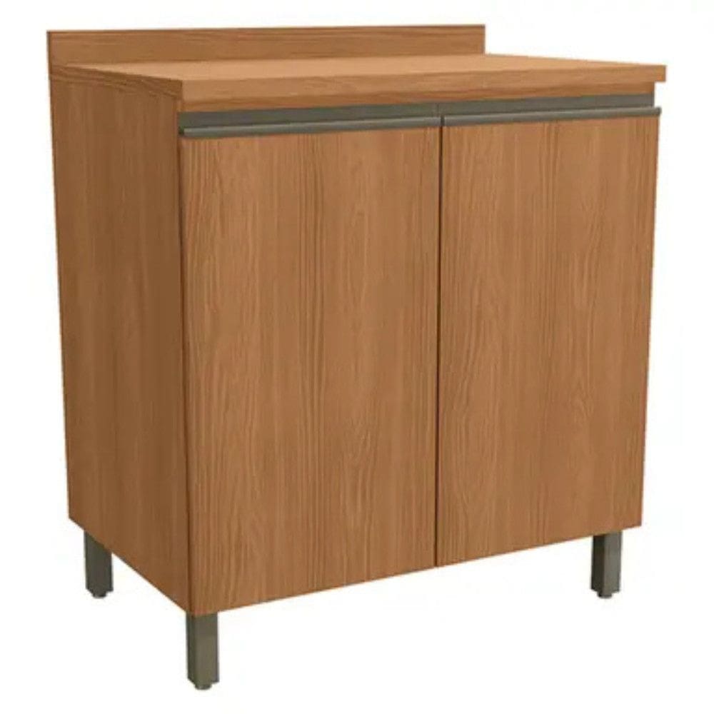 Balcão 80cm MDP Com Tampo 2 Portas Kappesberg Maxxi
