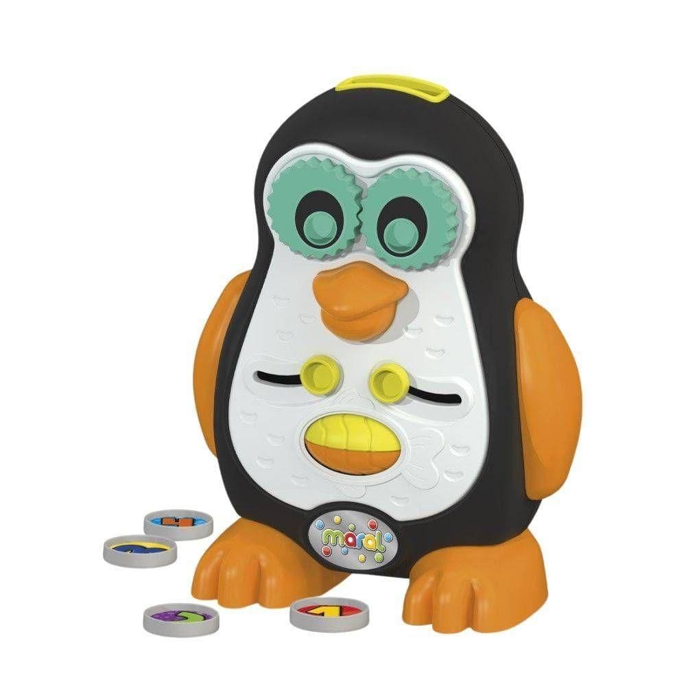 Brinquedo Educativo Infantil Pinguim Didático E Cognitivo