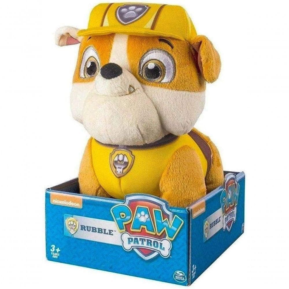 Patrulha Canina Pelúcia Rubble - 30 Cm Sunny
