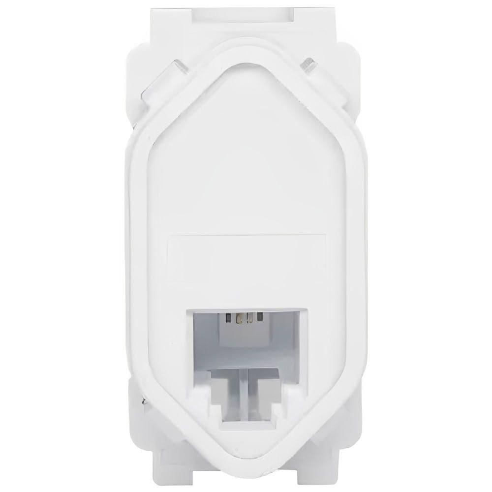 Módulo Tomada 2 Fios Rj11 Branco - Rvb-1200-6 - Ravenna