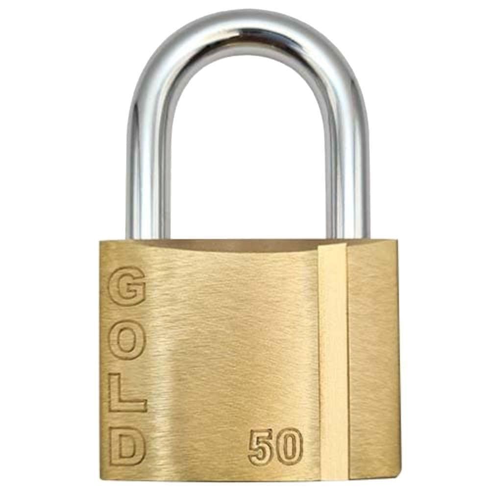 Cadeado Latão 50mm - Gcc2n0007 - Gold