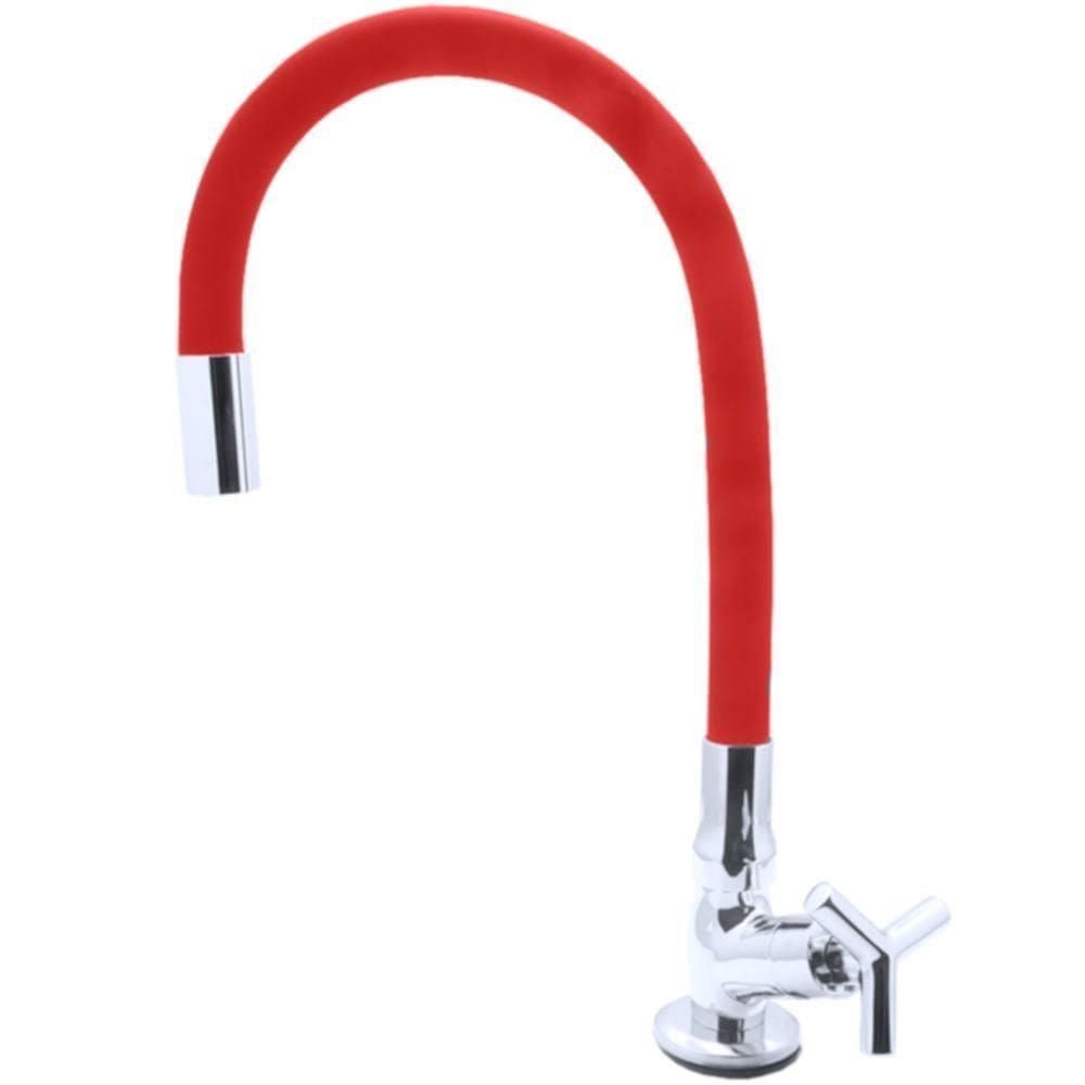 Torneira De Mesa Para Cozinha Vermelha 1-4 De Volta 3069 C55 - 31468 - Bognar