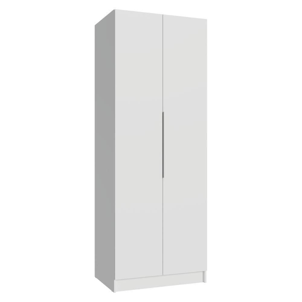 Guarda-roupa Modulado 2 Portas 2 Gavetas 1 Cabideiro Branco Neo Madesa