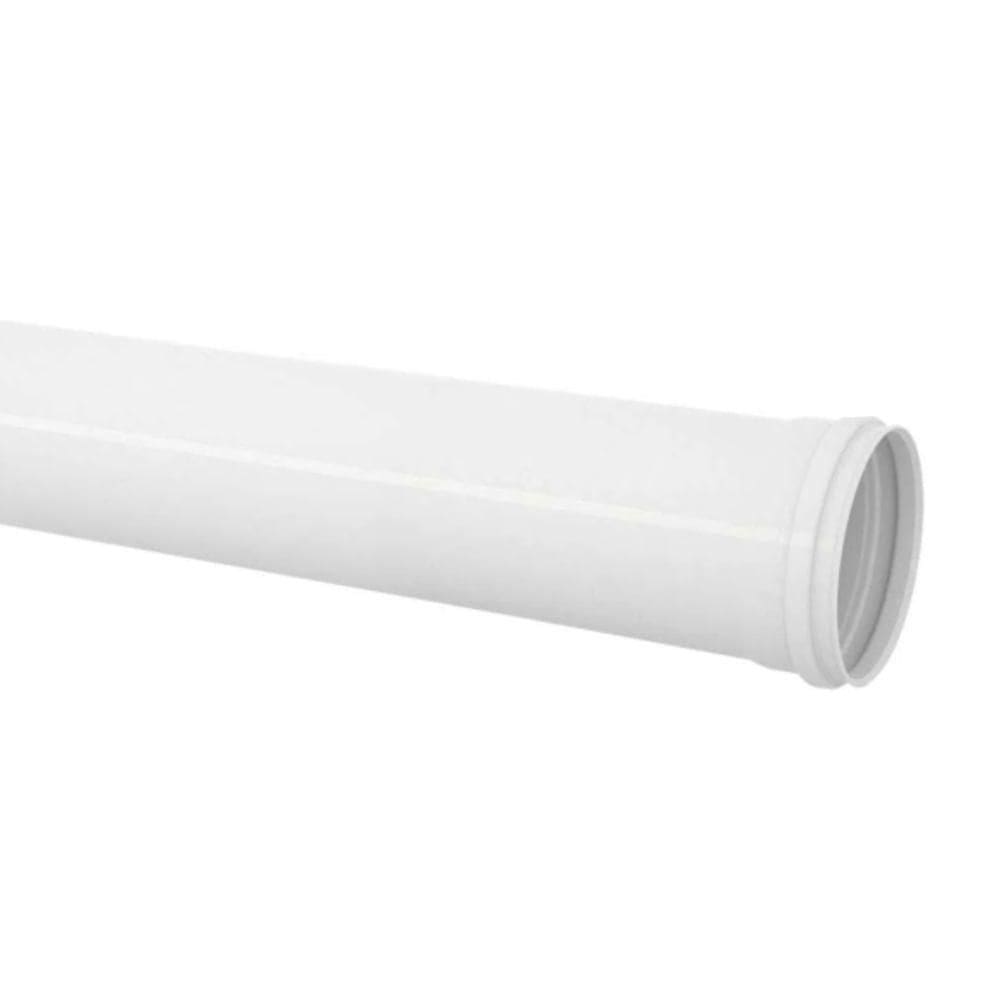 Tubo De Pvc Para Esgoto 75mm X 3 Metros Uso Residencial - 3232 - Kitubos Tubo Esgoto 75mmx3muso Residencial