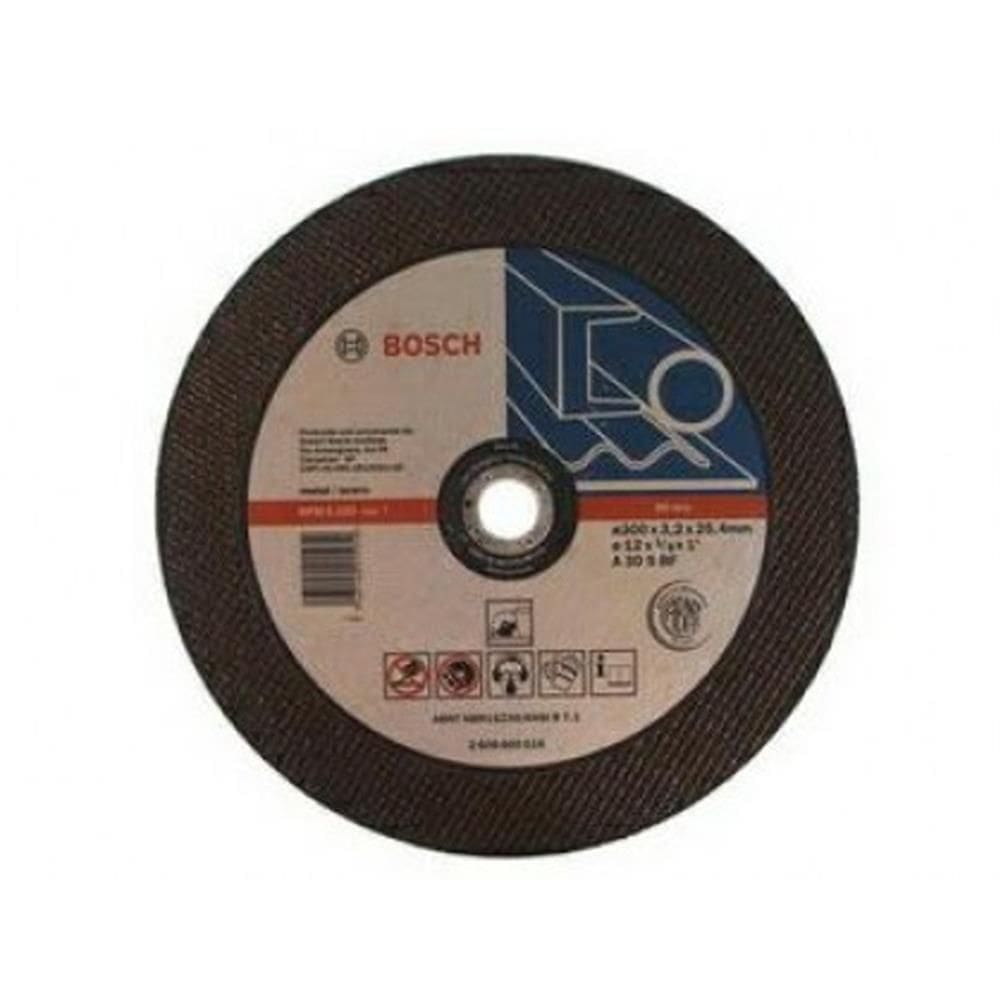 Disco Corte Reto Para Metal Com 2 Telas 300mm - 2608600516 - Bosch Disco Corte Reto P-metal C-2 Telas 300mm