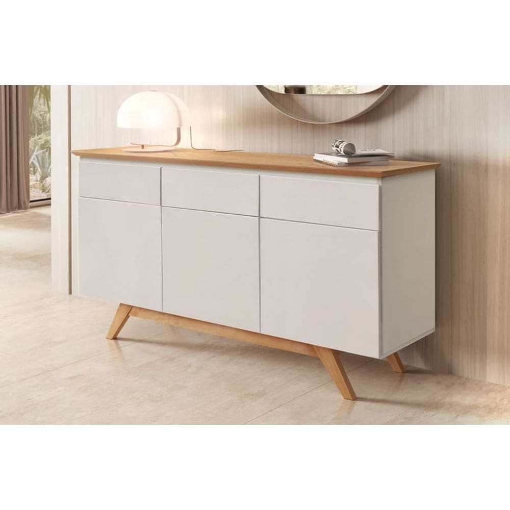 Buffet para Sala de Jantar Moderno 3 portas - Toronto - Star