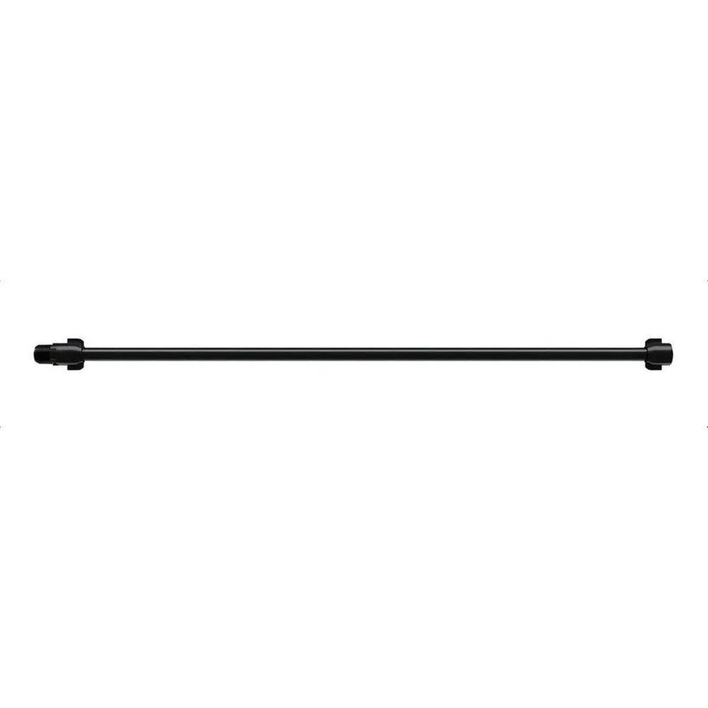 10X Engate Flexível 1/2 X 50Cm Água Fria Pvc Preto Astra