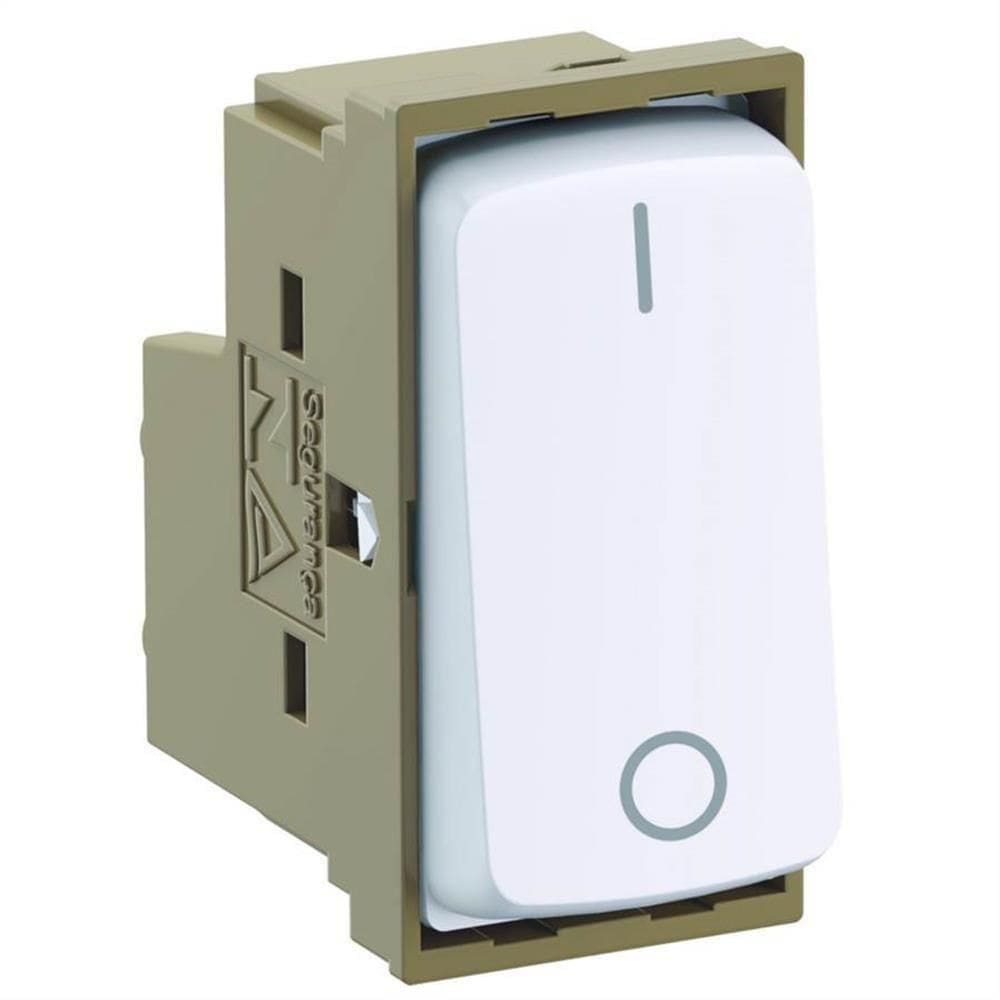 Interruptor Bipolar Simples 10a 250v 1m - 680153 - Zeffia - Pial Interruptor Bipolar Simples 10a 250v 1m
