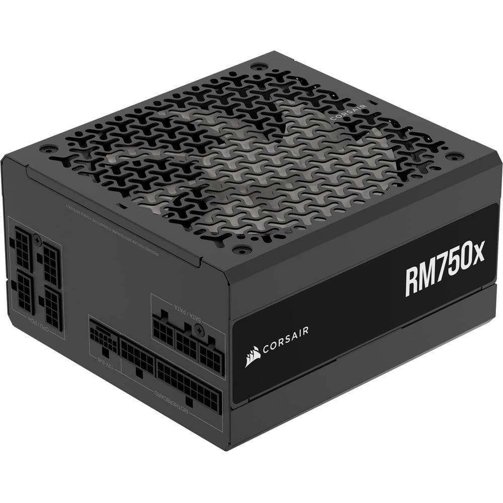 Fonte de alimentação Corsair RM750x ATX totalmente modular de baixo ruído
