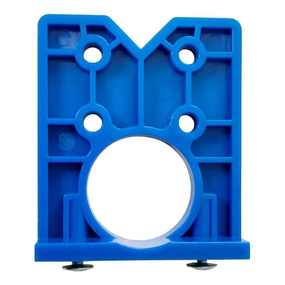 10X Gabarito Guia Para Furação Instalação Dobradiças 35Mm C