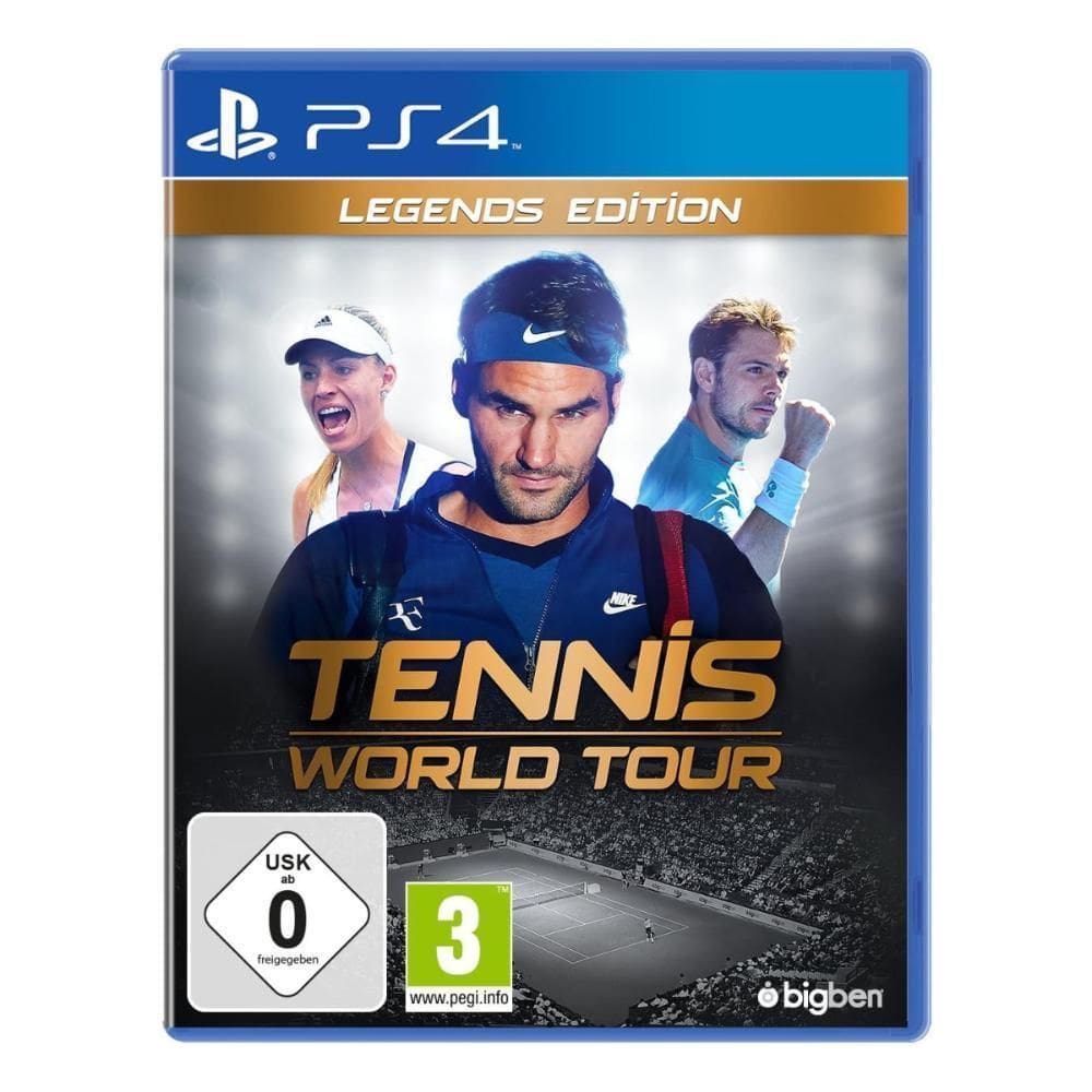 Jogo Tennis World Tour Legends Edition Ps4 Europeu