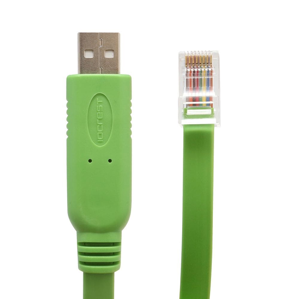 Cabo de console Syba USB 2.0 para RJ45 RS232 de 1,8 m