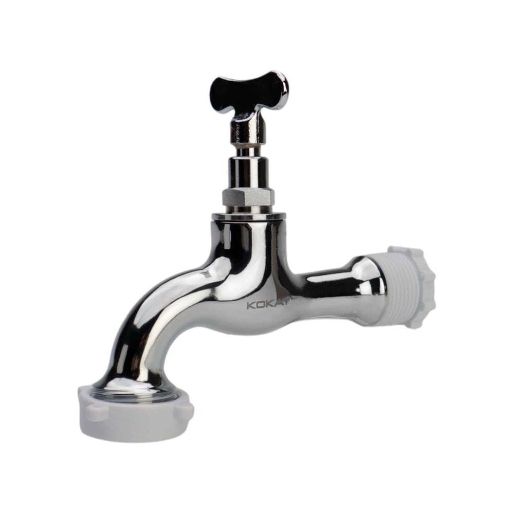 Torneira Jardim Tanque Quintal Cromada 100% Metal 1/2