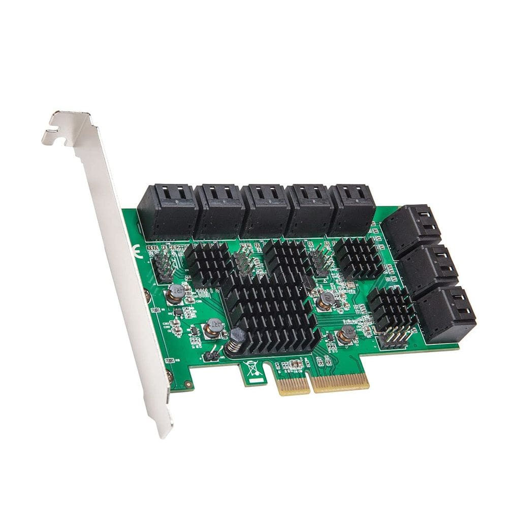 Placa de expansão Syba SD-PEX40164 SATA III x16 portas PCIe 3.0