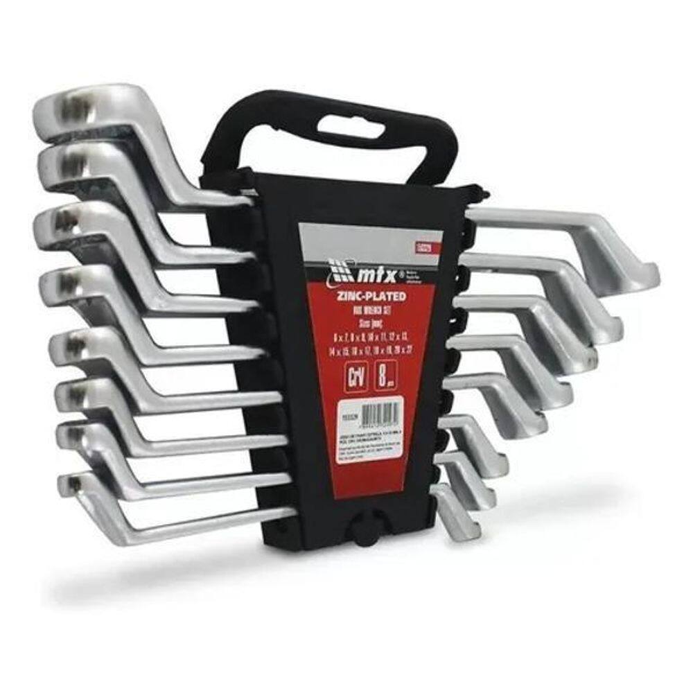 10X Jogo De Chave Estrela 6 X 22Mm Com 8 Pçs - Mtx 153329