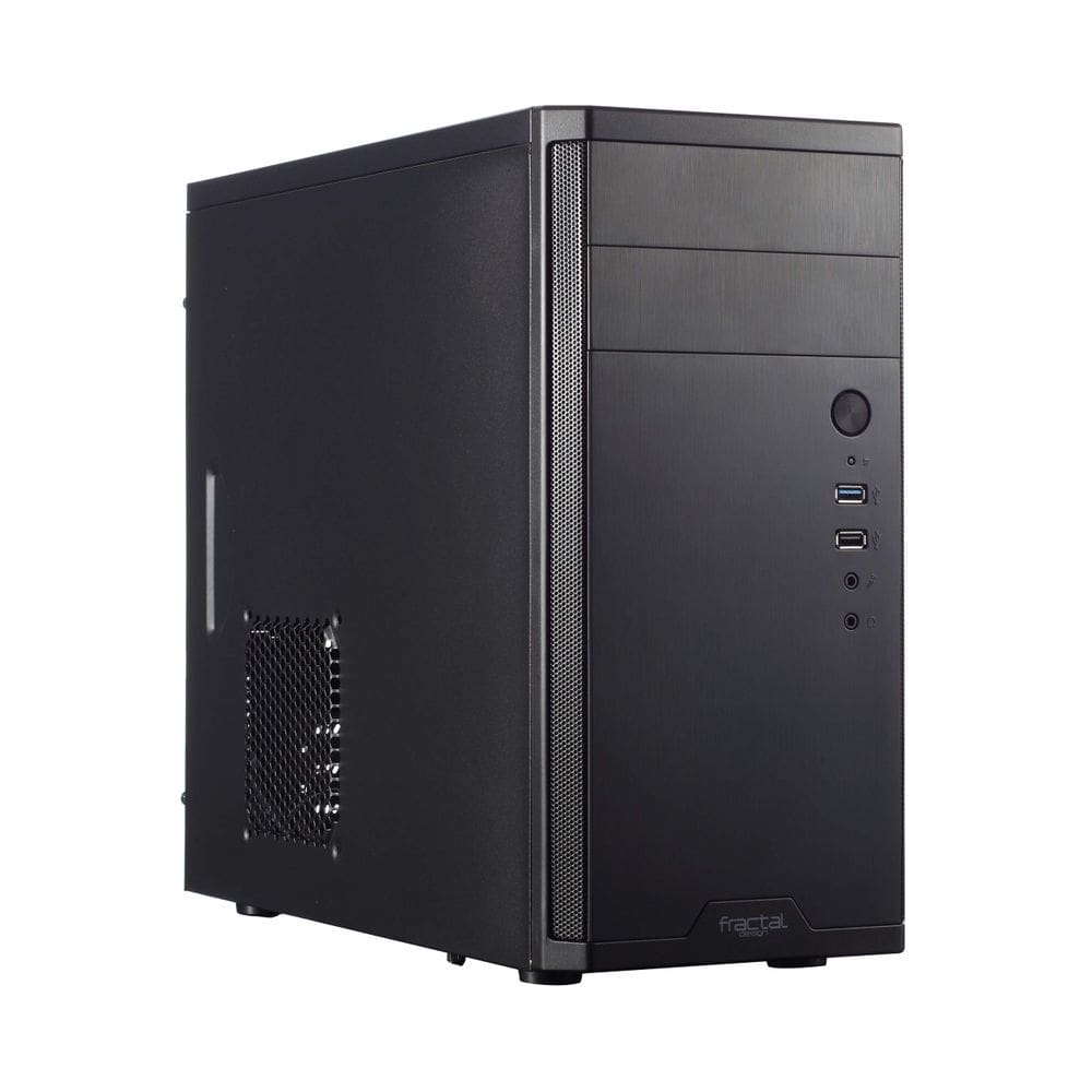 Estojo de computador Fractal Design Core 1100 mATX Black Ventilador