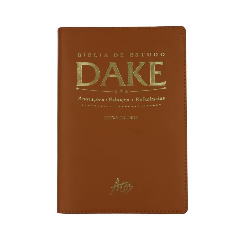 Biblia De Estudo Dake - Caramelo