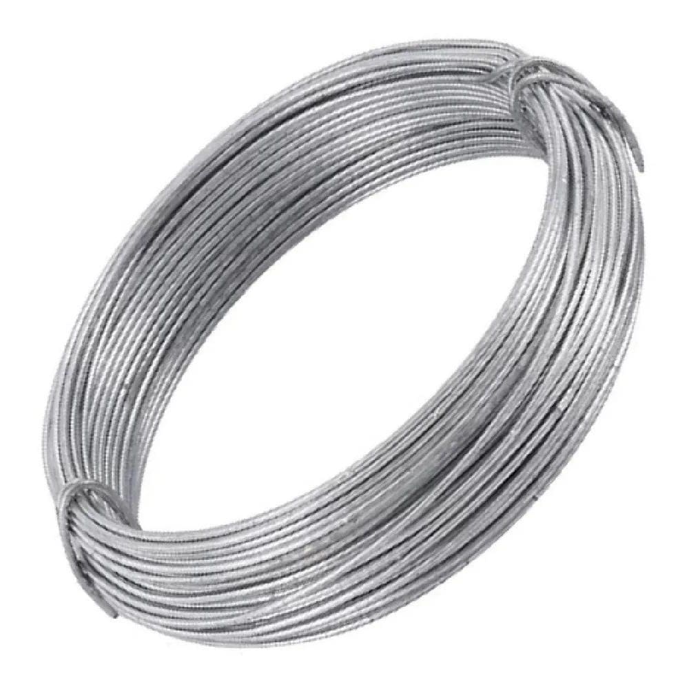 10X Arame Galvanizado Para Cerca Nº14 Com 37 Metros Fio 2,1