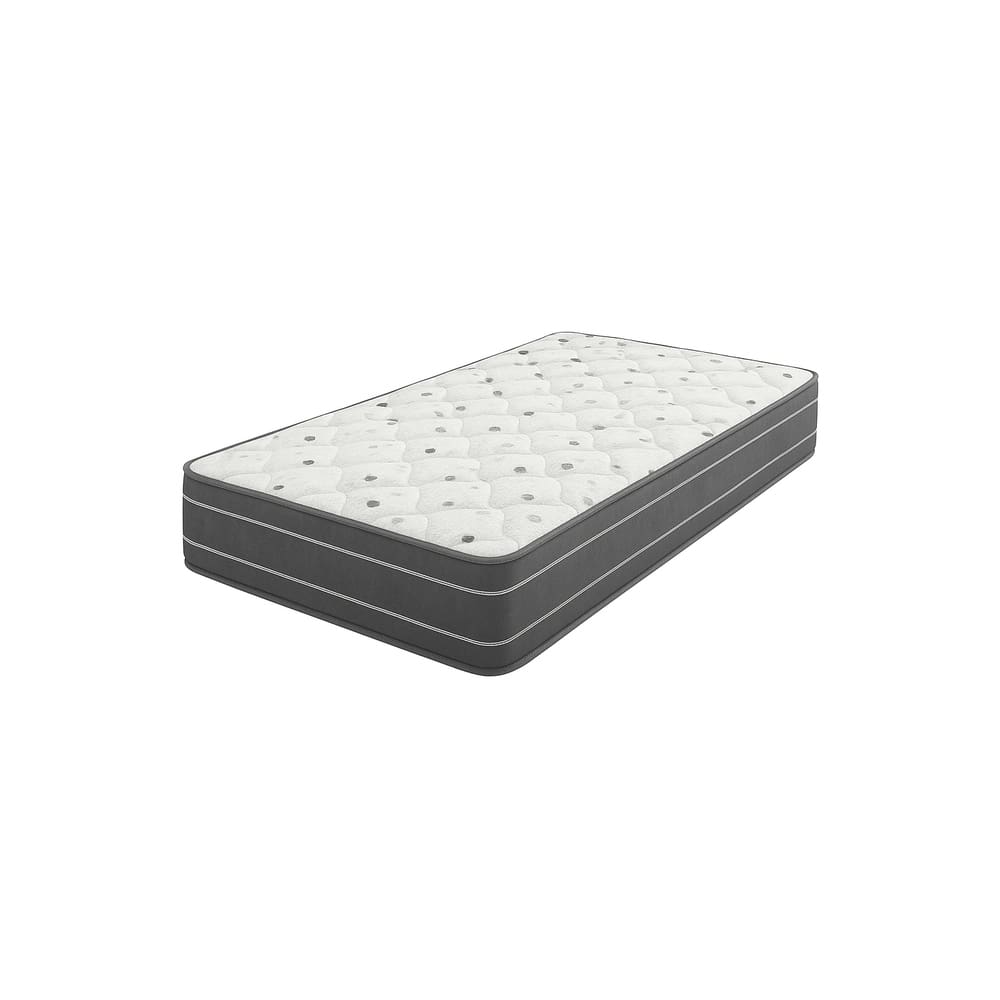 Colchão Molas Ensacadas 88x188x28 - Lateral Cinza PREMIUM