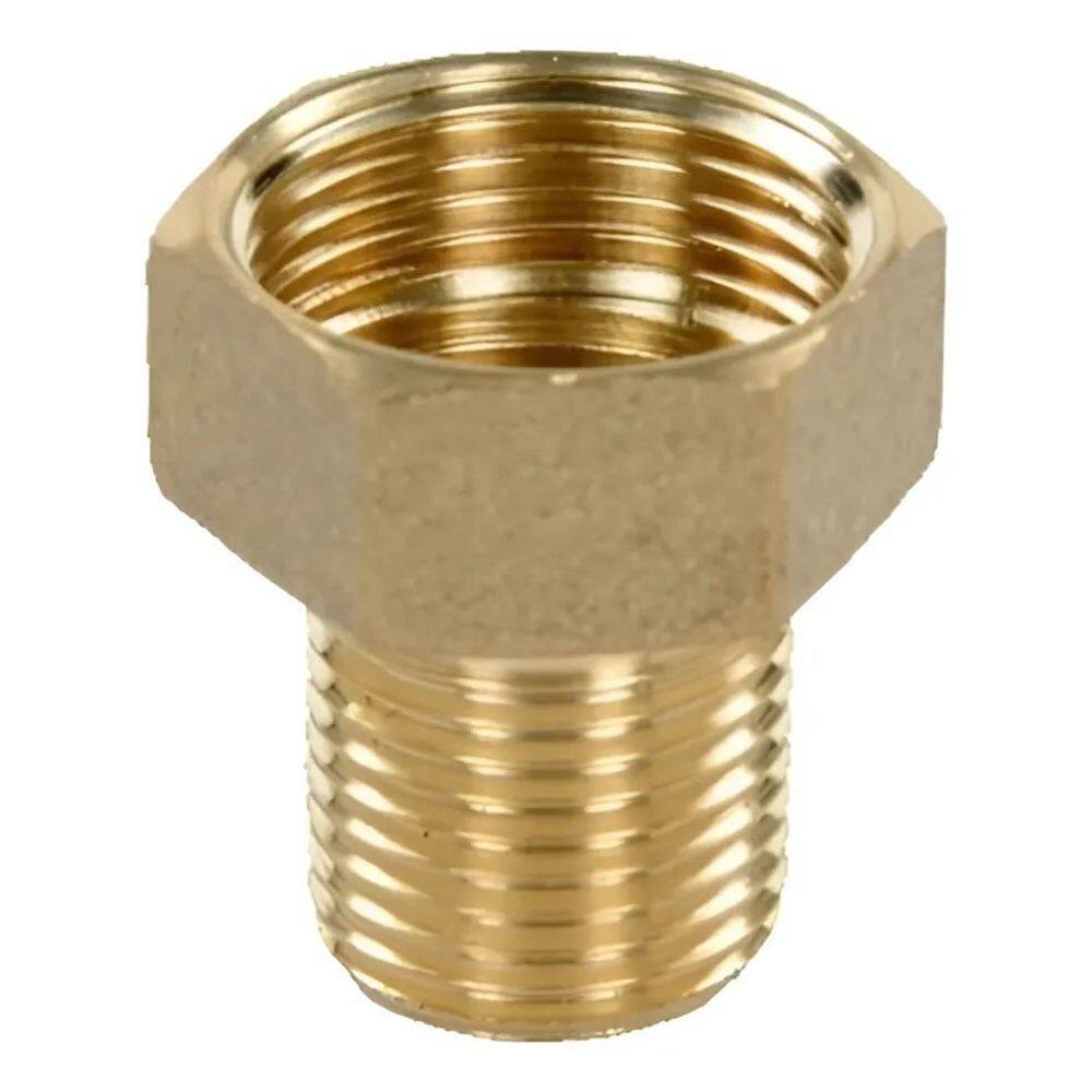 10X Bucha De Reversão Latão Rosca Macho 1/2`` Rosca Fêmea 3