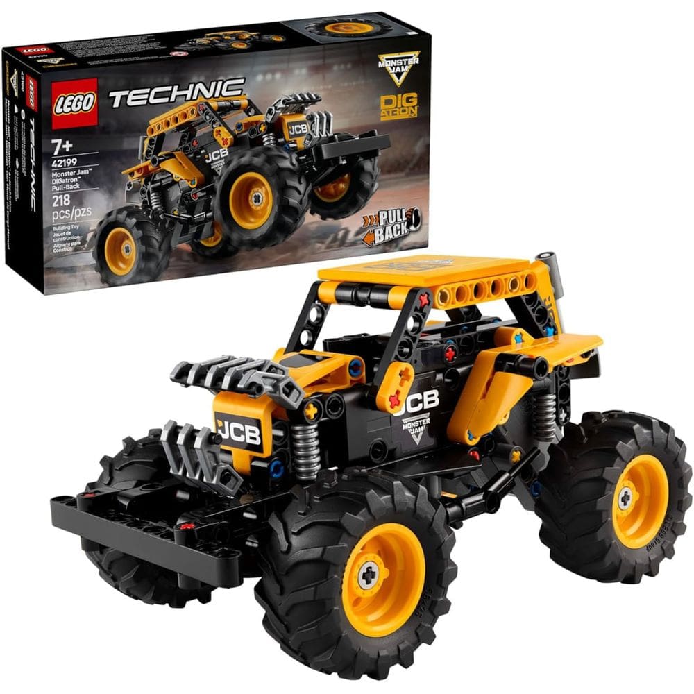 Blocos de Montar - Technic - Monster Jam Digatron  de Puxar LEGO DO BRASIL