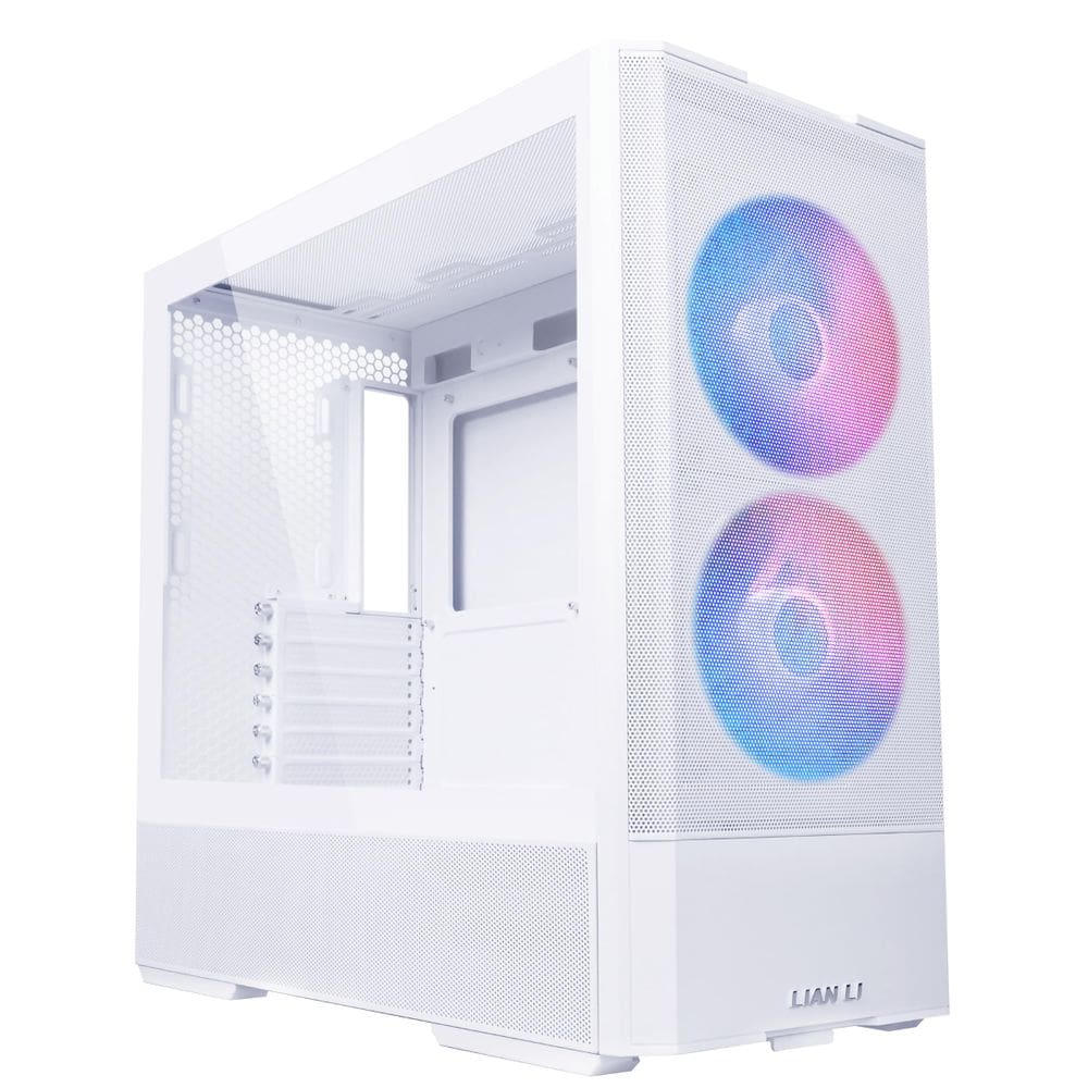 Estojo para computador Lian Li LANCOOL 207 Compact ATX branco RGB