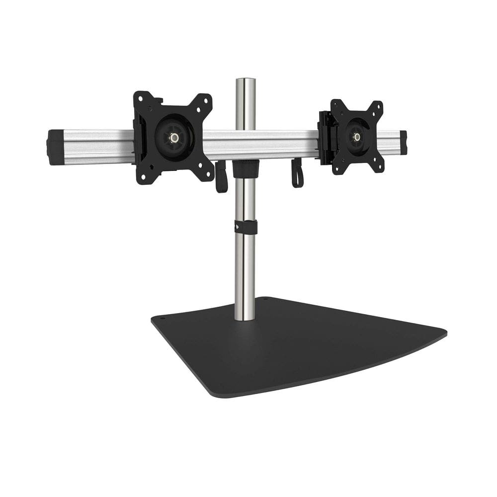 Suporte para monitor SIIG Dual 13”-27” VESA 75/100 em alumínio