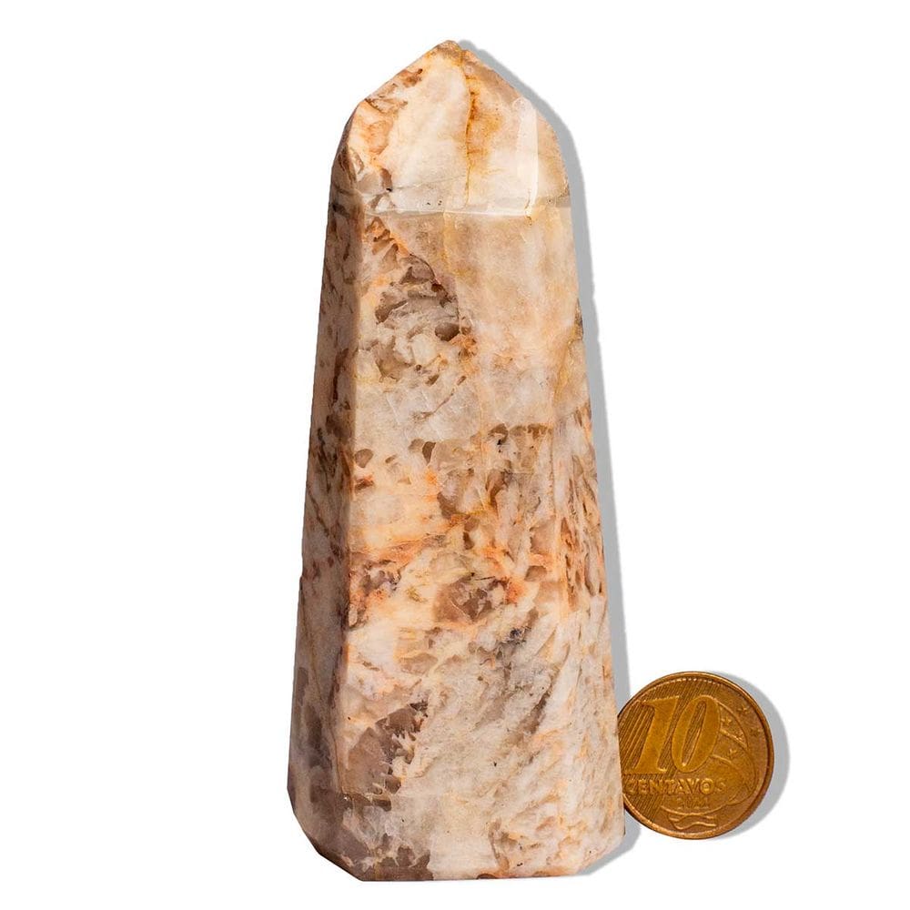 Ponta Turmalina no Feldspato Natural 9-10cm 100-170g Tipo B