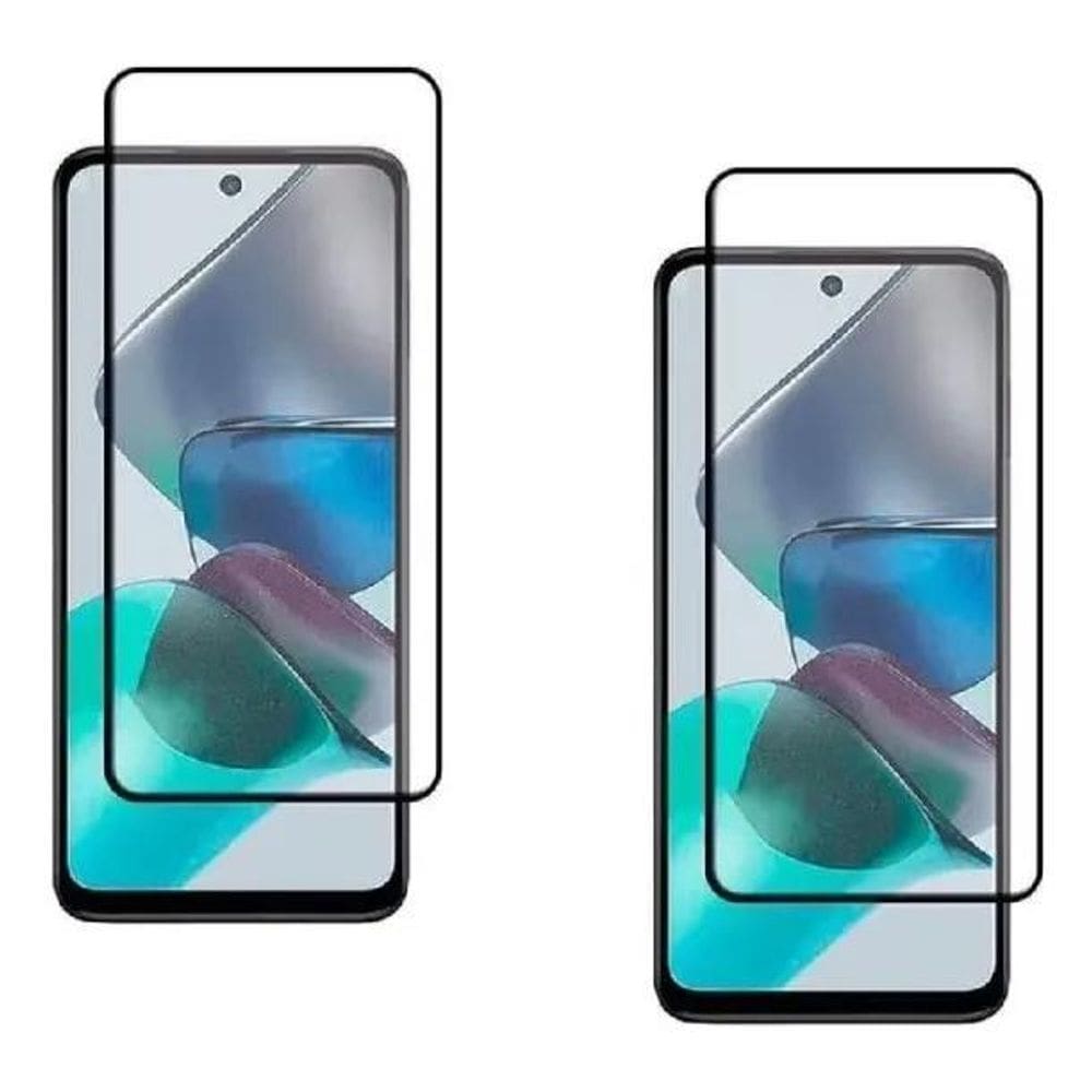 10X Kit 2 Películas De Vidro 3D Compatível Moto G54