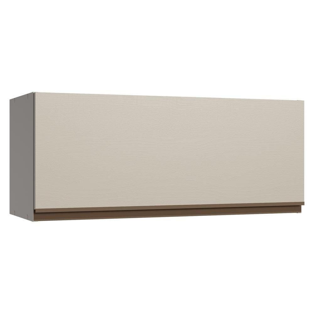 Armário Aéreo 80 Cm 1 Porta Basculante Nice Madesa Crema