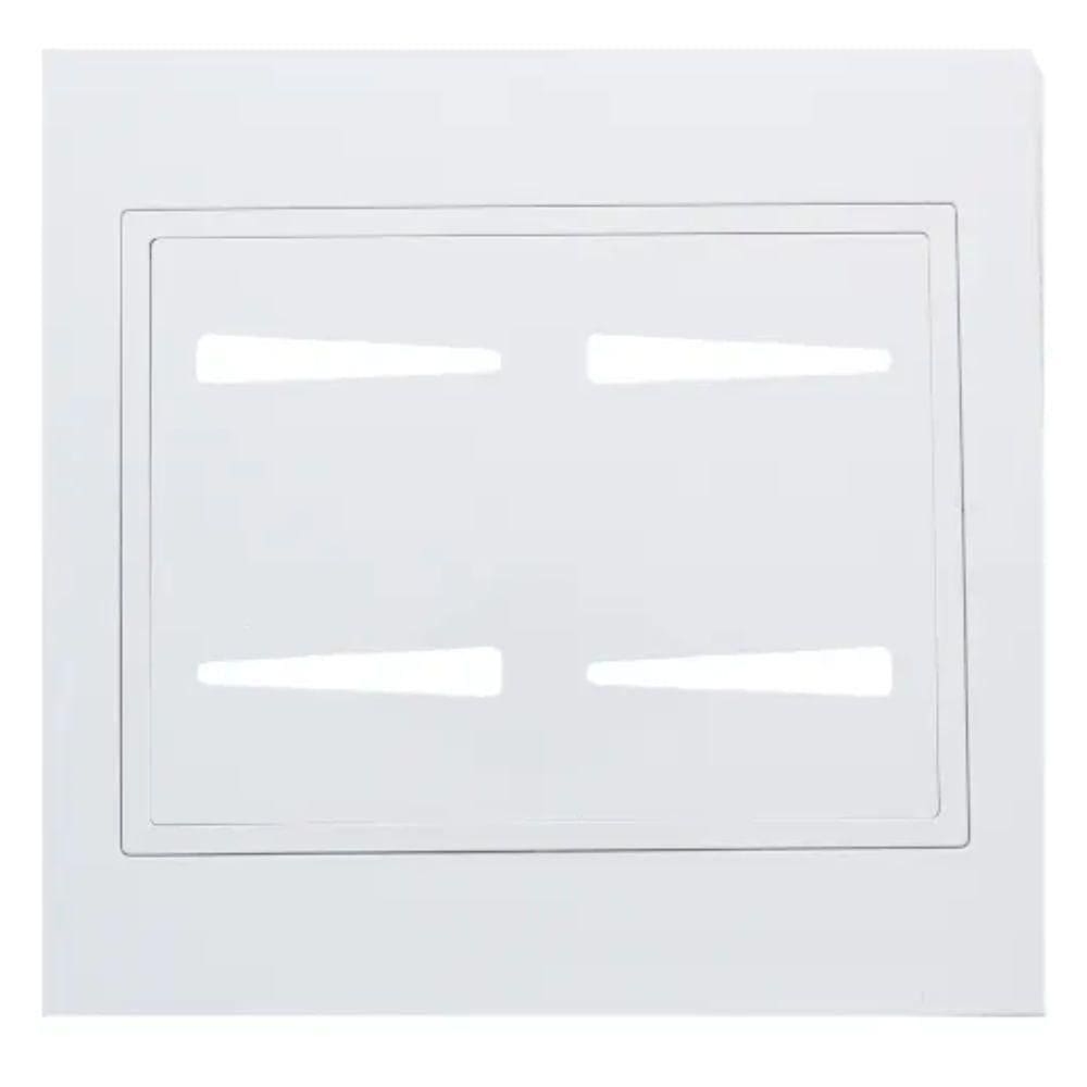 Placa 4 Interruptores 4x4 Com Suporte - Rvb-1300-56 - Ravenna