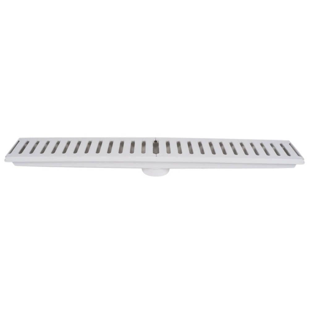 Caixa Coletora Com Grelha Branca 15 X 100 Cm - 1326 - Estrela