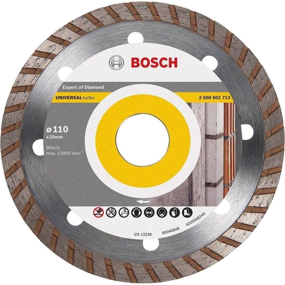 Disco Diamantado Up-turbo 110x20mm - 2608.602.713-000 - Bosch Disco Diamup-turbo 110x20mm Bosch 2608.602.713-000